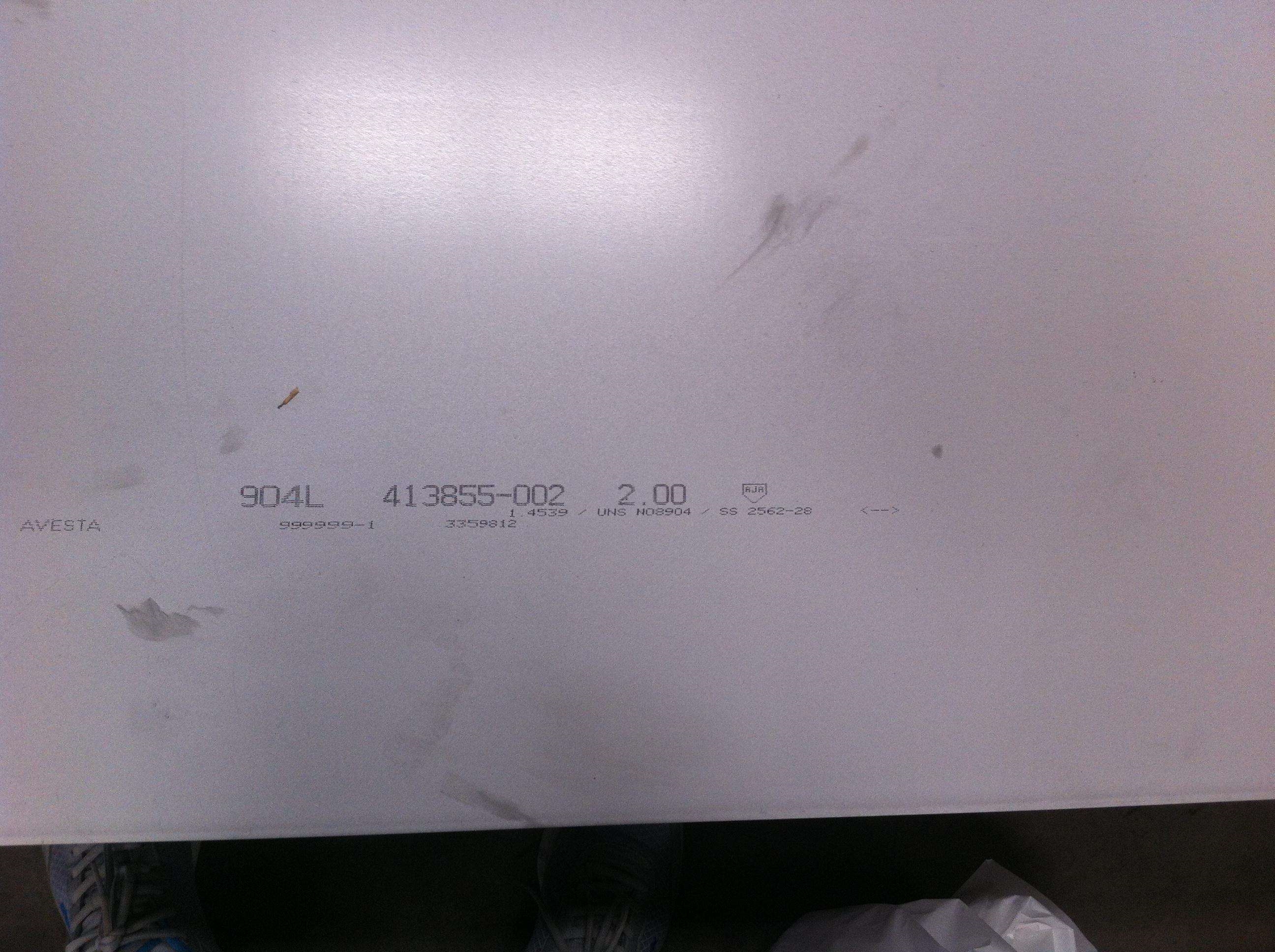 904L不銹鋼板